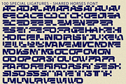 Shared Horses - Cyber Display Font, a Sans Serif Font by 177Studio (Thumbnail 8 of 8)