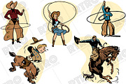 RTRO Country Western 1, an Illustration by RTRO Stock (Thumbnail 4 of 5)