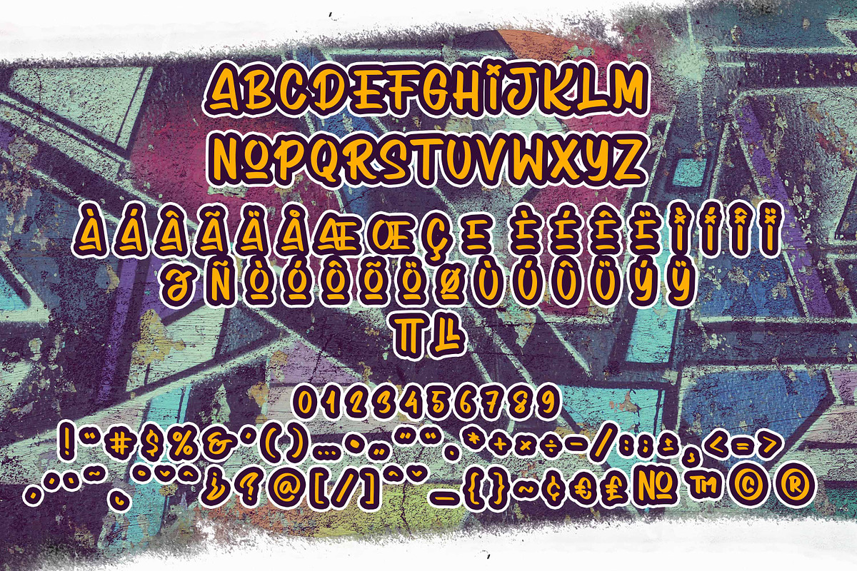 Sale! : Arcinoll - Graffiti Font, a Font by Almarkhatype (Photo 9 of 10)