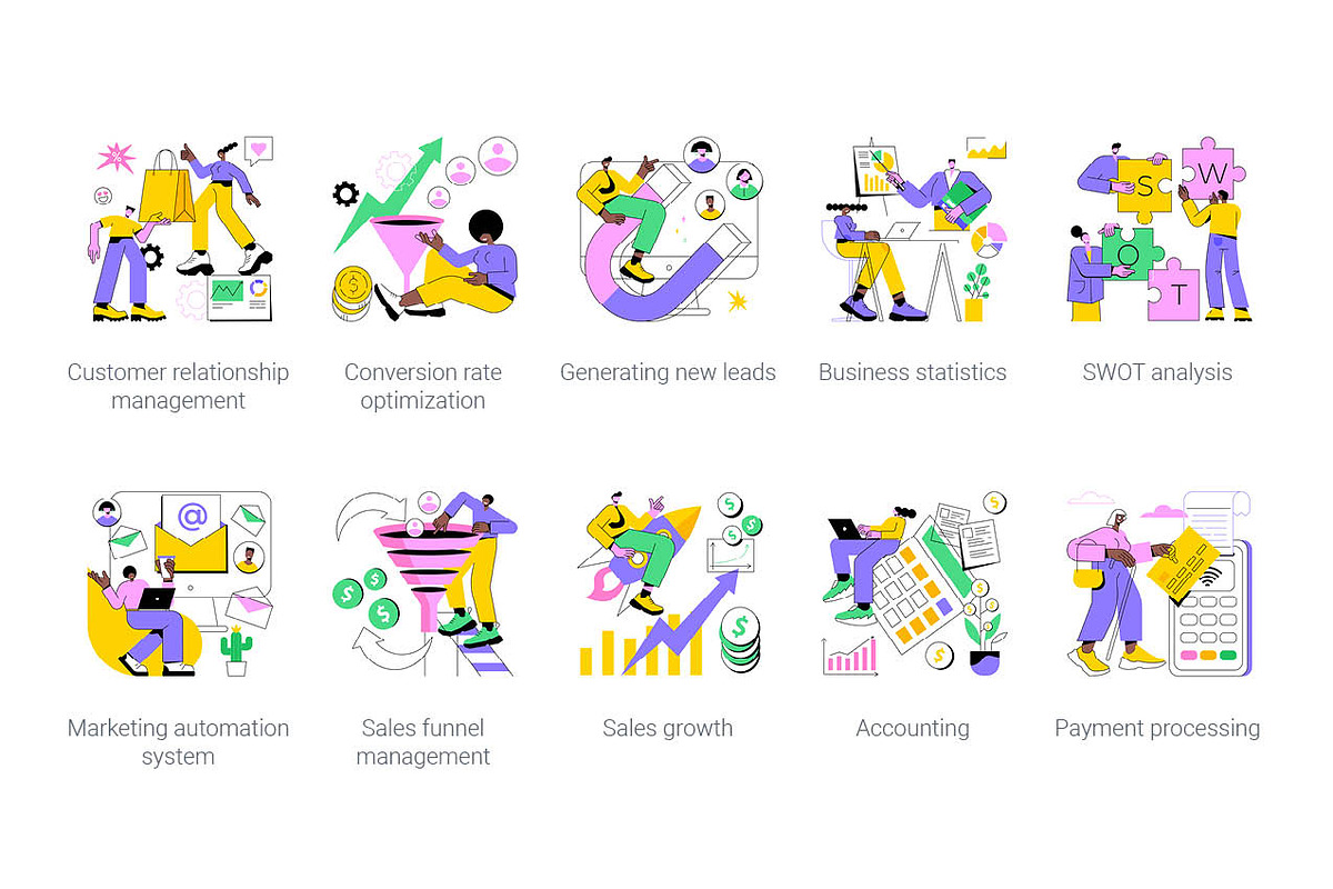 100 Marketing and sales concepts, a Templates & Theme by Visual Generation (Photo 7 of 10)