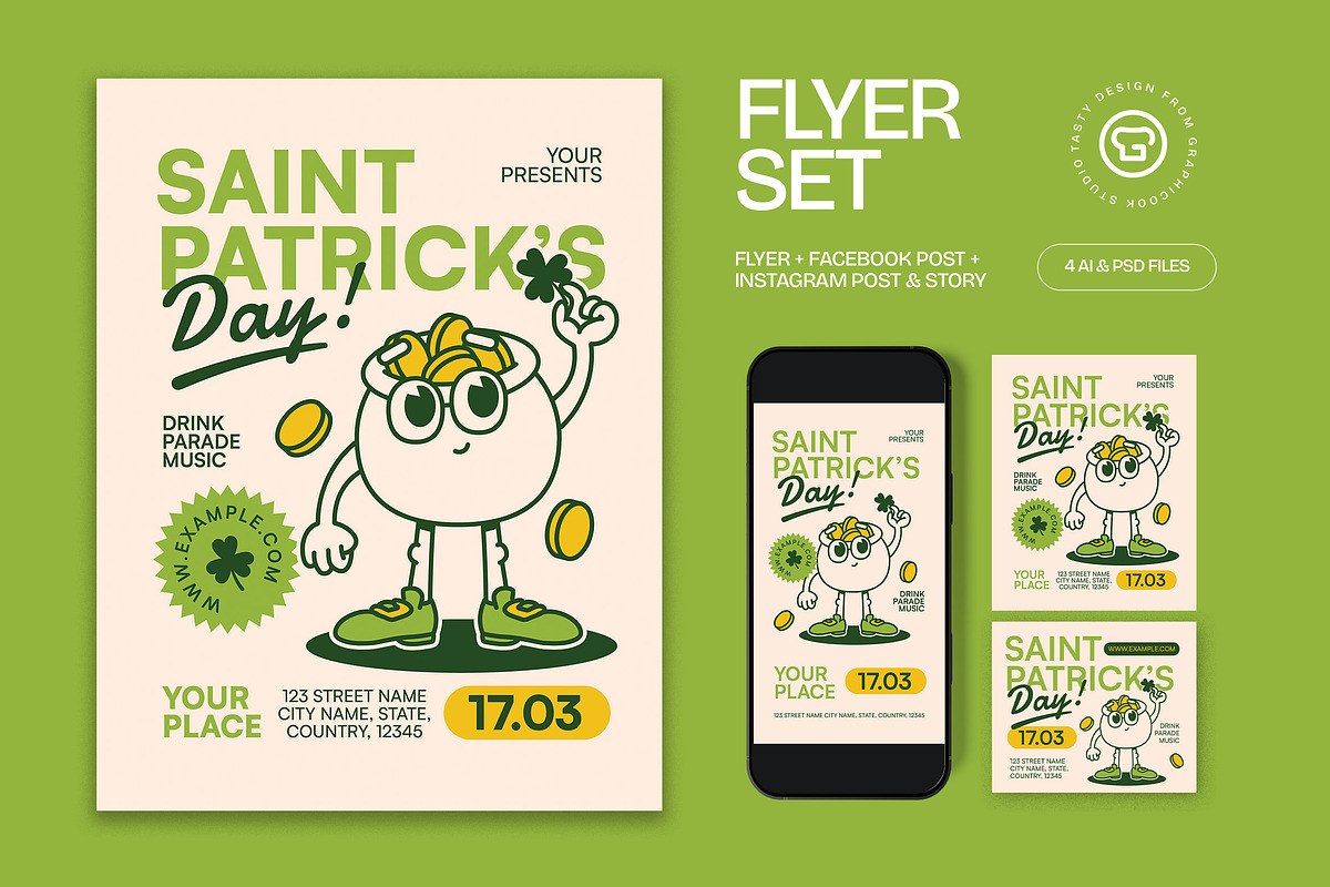 Saint Patrick's Day Flyer