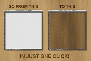 Wood Texture Generator - One Click