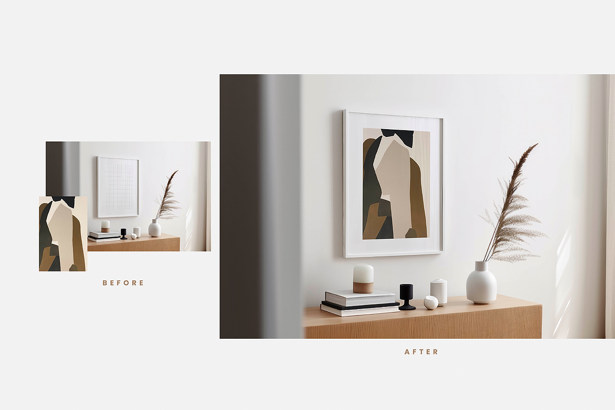 Frame Mockups | Play of Sunlight, a Product Mockup by PARTNERS IN CRIME (Photo 3 of 8)