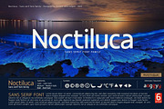 Noctiluca - Sans Serif Font Family, a Sans Serif Font by Artistic & Unique (Thumbnail 10 of 15)