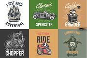100 unique Vintage design collection, an Education Illustration by The BolzStudio (Thumbnail 7 of 18)