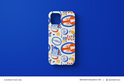 Mediterranean Seafood Pattern, a Pattern Graphic by Dedraw Studio (Thumbnail 3 of 3)
