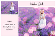 50 Valentines Bokeh Overlays preview 6