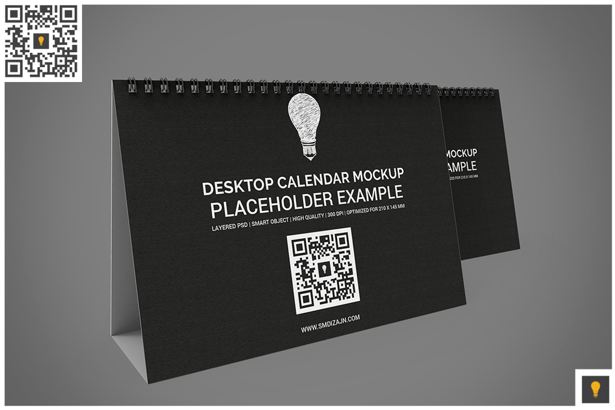 Desktop Calendar Mockup, a Mockup by Shocky Design Studio (Photo 6 of 9)