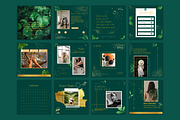 Green Instagram Templates, a Social Media Template by Meoww_Design (Thumbnail 4 of 5)
