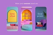 Pop Art Living Rooms, a Background Photo by Picturesque Stories (Thumbnail 3 of 6)