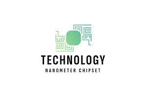 Technology logo illustration, a Branding & Logo Template by Dyn Studio