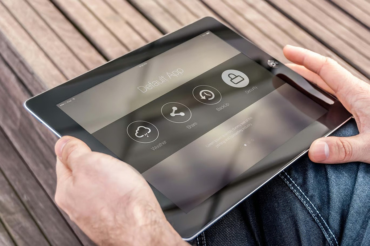Tablet Mock-up, a Device Mockup by zippypixelstudio (Photo 10 of 16)