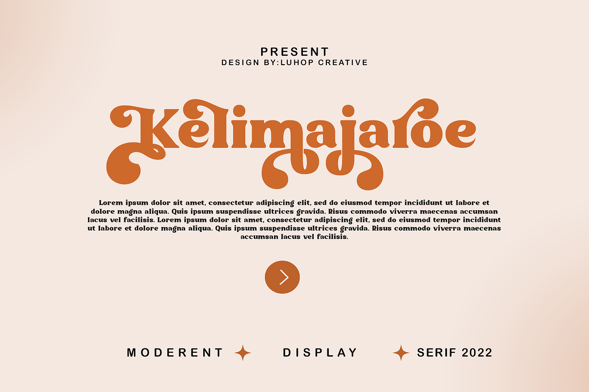 Kelimajaroe | Bold Vintage, a Serif Font by LuhopCreative (Photo 2 of 11)