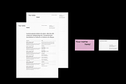 Portfolio Template Bundle, a Marketing Template by an-arketype studio. (Thumbnail 2 of 8)