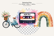70s Retro Sublimation PNG, an Illustration by Artnoy (Thumbnail 3 of 8)