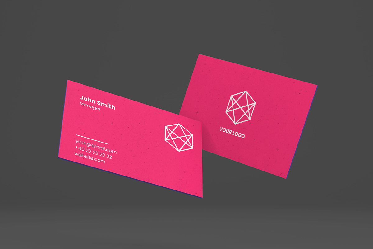 Floating Business Cards Mockups, a Product Mockup by Alt Foundry (Photo 5 of 5)