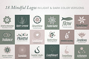 Wellness & Coaching Logos – 18 Pack, a Branding & Logo Template by Elibee (Thumbnail 2 of 20)