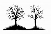 Elegant Tree Silhouette Bundle, an Illustration by Designs_River (Thumbnail 2 of 9)