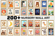 Nursery Wall At, Kids Room Wall Art, a Wallpaper Photo by Chipshpow Graphics (Thumbnail 1 of 9)