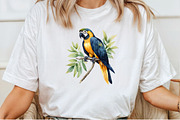 Black and Gold Tropical Clipart, an Illustration by Pixels.Craft (Thumbnail 5 of 7)