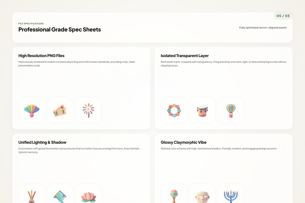 3D Culture & Religion Icons, an Emoji Icon by River Visual (Photo 5 of 5)
