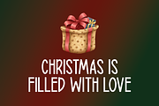 Dreamy Christmas Typeface, a Handwritten Font by Seemly Fonts (Thumbnail 2 of 5)