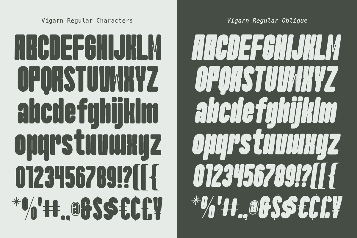 Vigarn - Modern Condensed Font, a Sans Serif Font by Pandeka Studio (Photo 11 of 12)