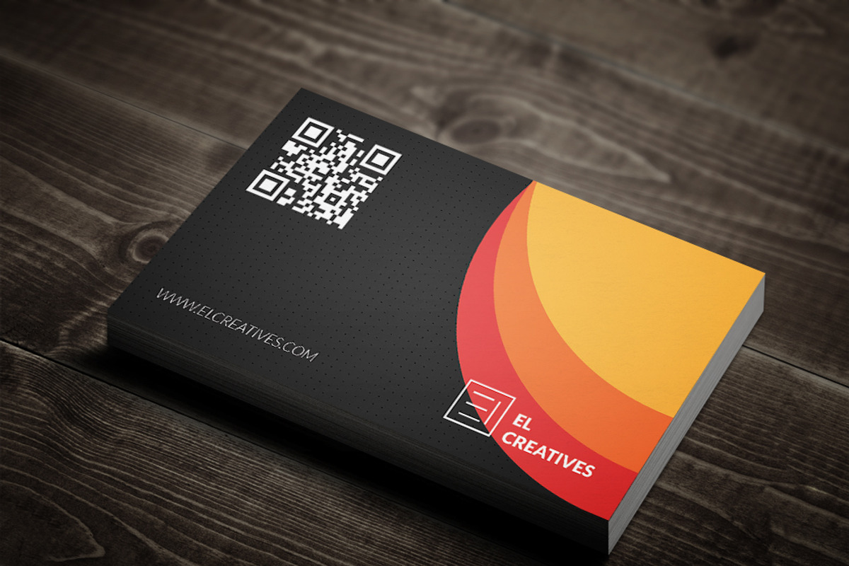Creative Orange Business Card, a Business Card Template by bouncy (Photo 4 of 4)