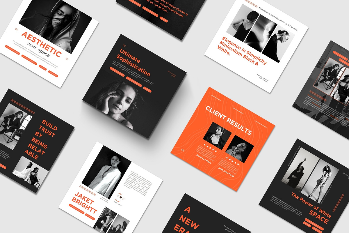 100 Animated Canva Instagram Kit, a Social Media Template by TheBrightGrap (Photo 13 of 25)