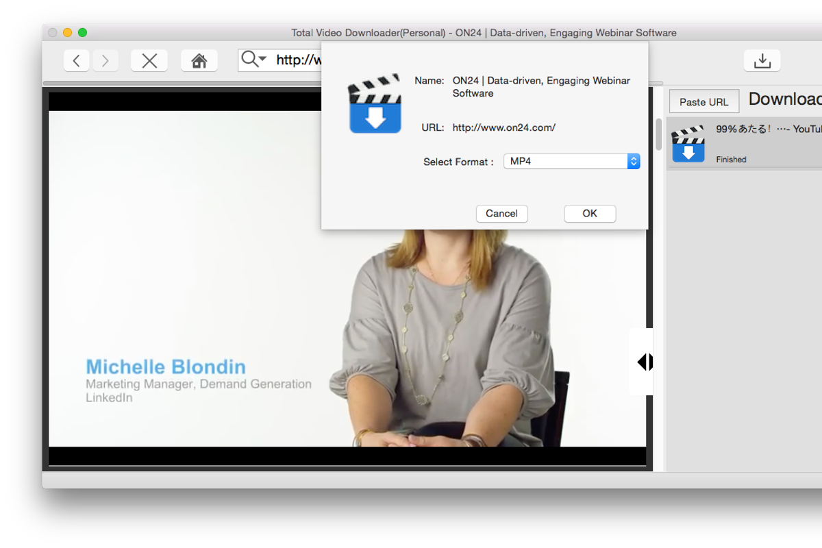 Total Video Downloader for Mac, an Action Add-On by EffectMatrix (Photo 6 of 14)