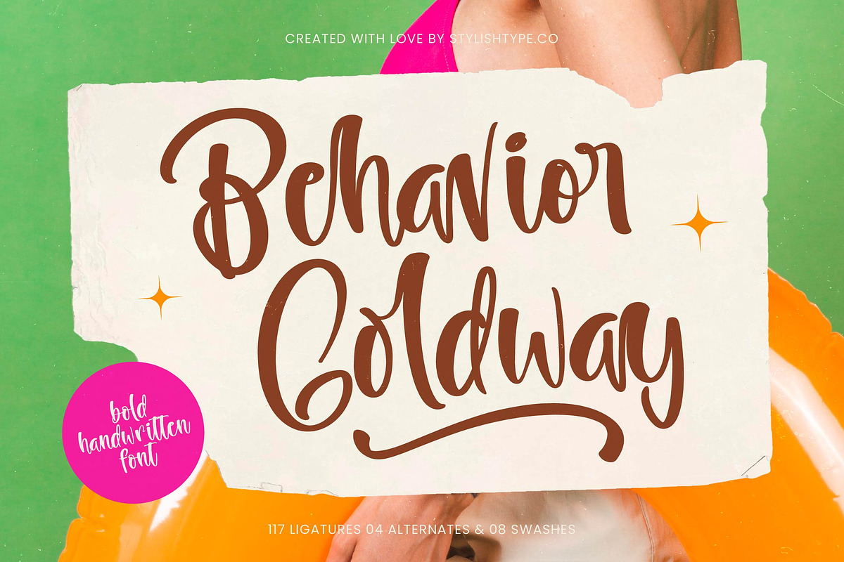 Behavior Goldway Bold Hand Font, a Script Font by stylishtype.co (Photo 1 of 20)