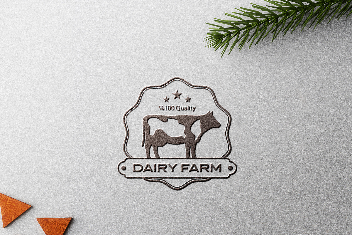 Dairy Farm Logo Design, a Branding & Logo Template by YUDesignStore (Photo 5 of 7)