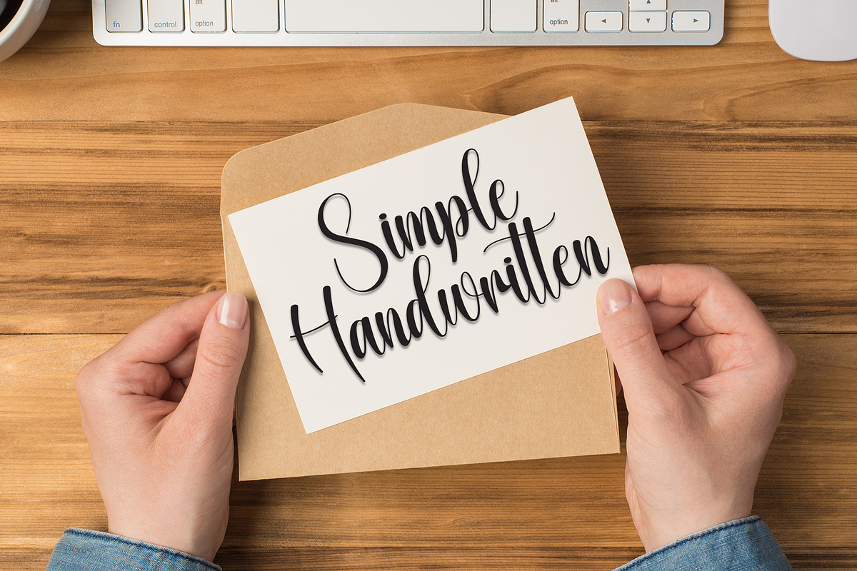 Cinematic | Script Font, a Handwritten Font by Scratchones (Photo 3 of 9)