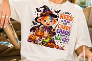 Halloween Highland Cow Witch PNG, a Seasonal Illustration by Rose Art (Thumbnail 2 of 4)