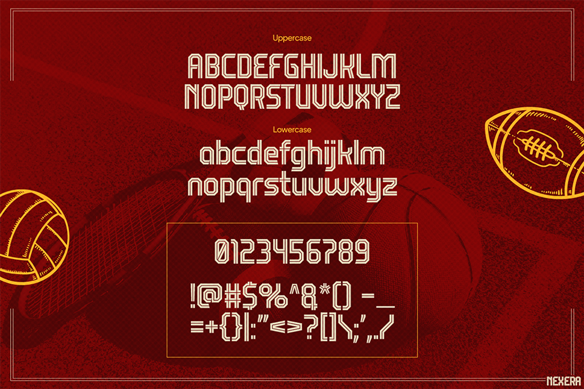 NEXERA, a Sans Serif Font by Pinisi ART (Photo 2 of 10)