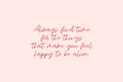 Forever Yours cute font, a Handwritten Font by BilberryCreates (Thumbnail 6 of 9)