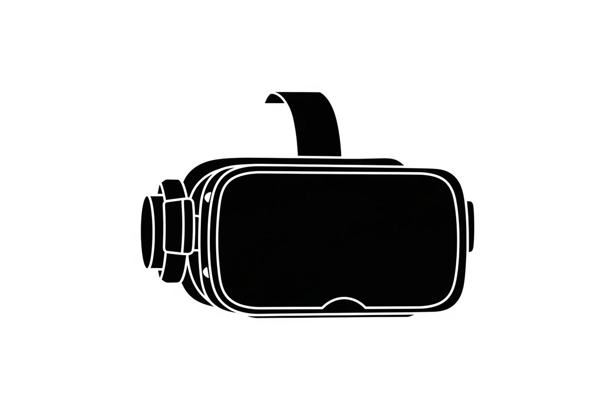 50 VR Goggles Headset Silhouette, an Illustration by yasushie (Photo 11 of 51)