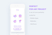 UICON - Restaurant Icons Set, an Outline Icon by CCS Type (Thumbnail 5 of 7)