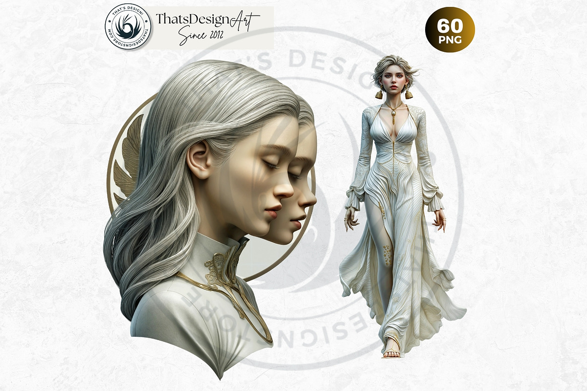 Dream Drifters Surreal Cliparts, a Person Illustration by ThatsDesignArt (Photo 15 of 15)