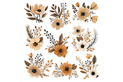 Prompt Neutral Spring Clipart, a Seasonal Illustration by Creative design (Thumbnail 7 of 7)