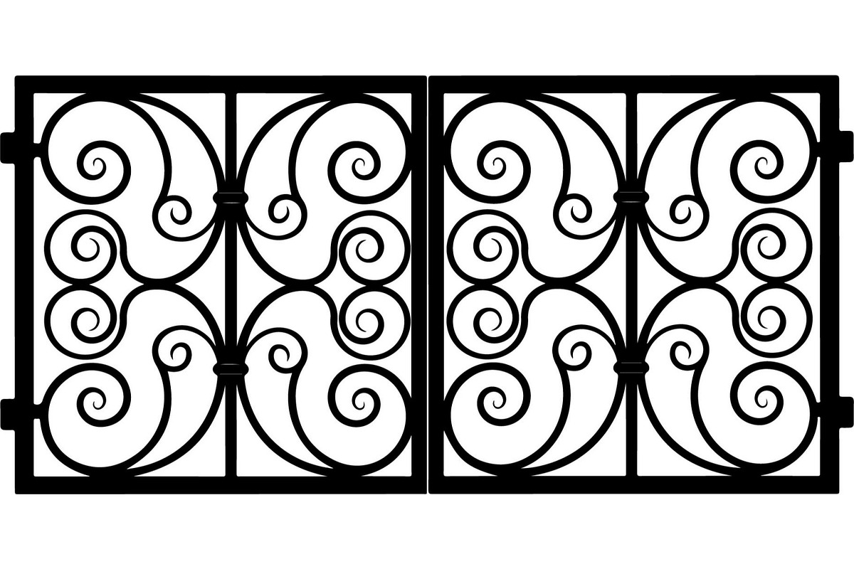 Ornamental Scroll Panel Bundle, a Decorative Illustration by Creativeshirt (Photo 11 of 18)