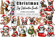 Quirky Christmas Dog Sublimation, a Graphic by CitraGraphics (Thumbnail 1 of 3)