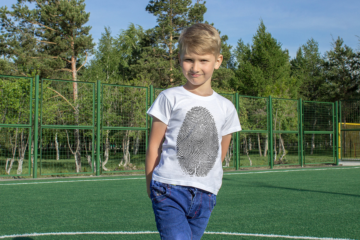100 Kid's T-Shirt Mock-Up 2018 #22, a Shirt Mockup by Freeman Studio (Photo 95 of 107)