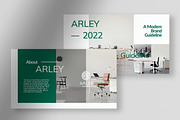 Arley - Modern Brand Guideline PPT, a Presentation Template by peterdraw (Thumbnail 2 of 5)