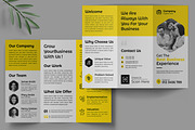 Creative Trifold Brochure Layout, a Brochure Template by MightyDesign (Thumbnail 1 of 6)