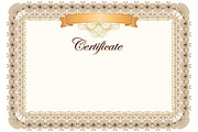 Certificate - classic style, a Templates & Theme by AK Design (Thumbnail 1 of 4)