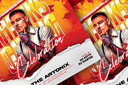 Thanksgiving Day Flyer, a Flyer Template by Artonix (Thumbnail 3 of 3)