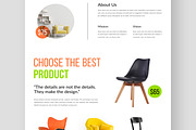 Interior Furniture Agency Landing Pa, an UI Kit Template by CreativeShaper (Thumbnail 3 of 6)