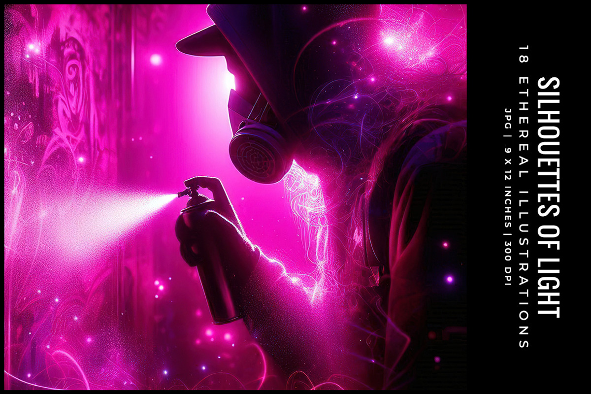 Silhouettes of Light, a Person Illustration by Digital Art Creations (Photo 1 of 7)