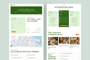 Healthy Food Catering Website UI, an UI Kit Template by peterdraw (Thumbnail 6 of 6)